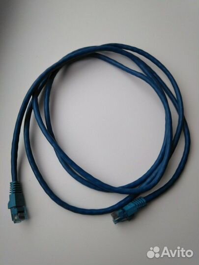 Патч корд витая пара с коннекторами для интернета