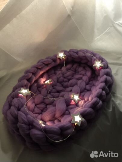 Кокон для новорожденных зимний