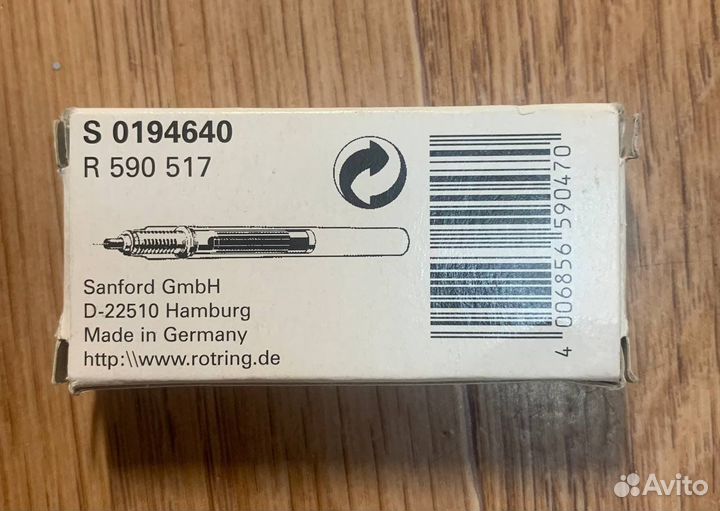 Картриджи для рапидографа