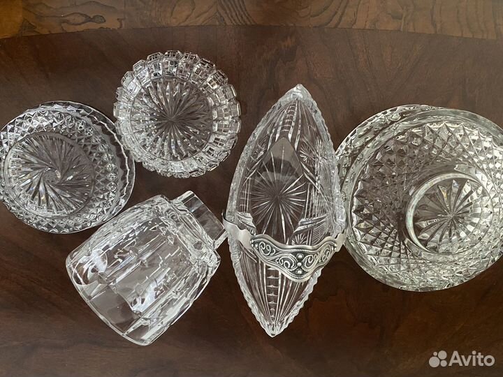 Хрусталь СССР и Германия