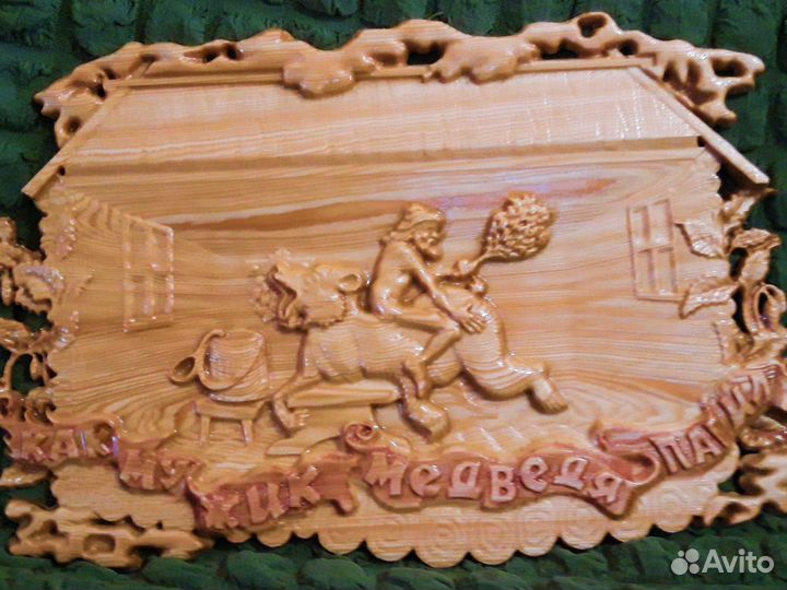 3D картины из дерева