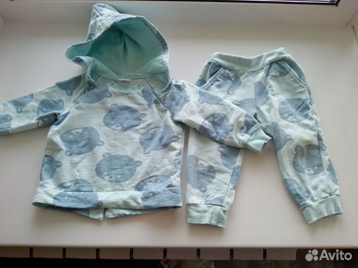 Много вещей на новорожденного на рост 64,70