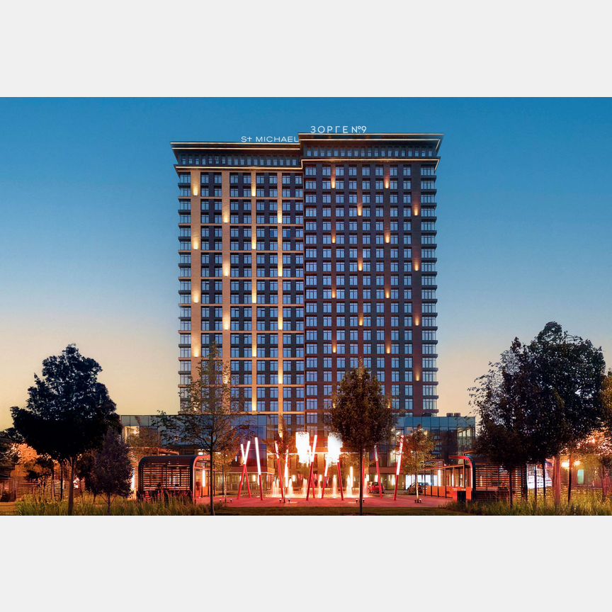 3-к. апартаменты, 79 м², 20/23 эт.