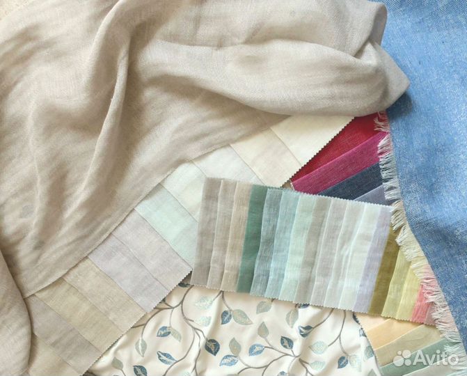 Шторы Тюль Италия ткани натуральные прямо с фабрик