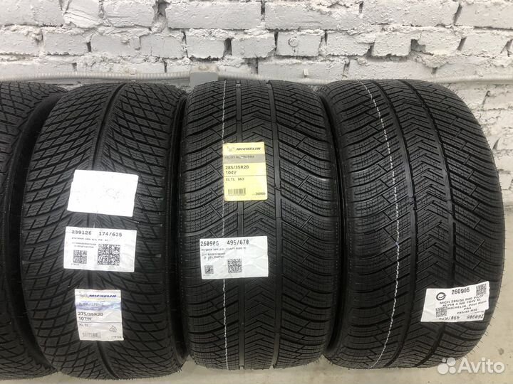 Michelin Alpin 5 275/35 R20 и 285/35 R20