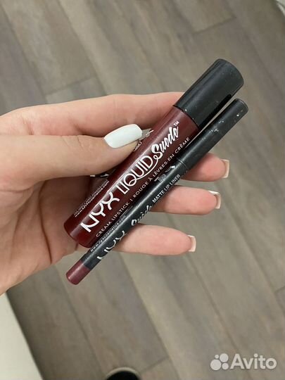 Матовая помада nyx