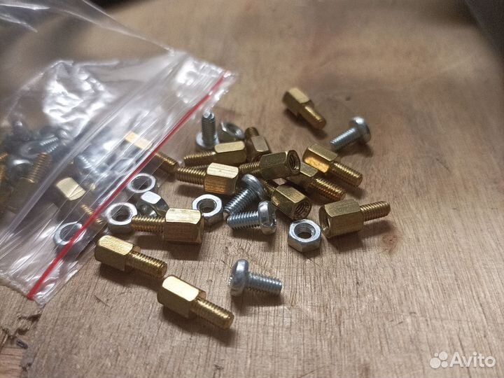 Стойка М3 (6+6)мм + винт М3 10шт