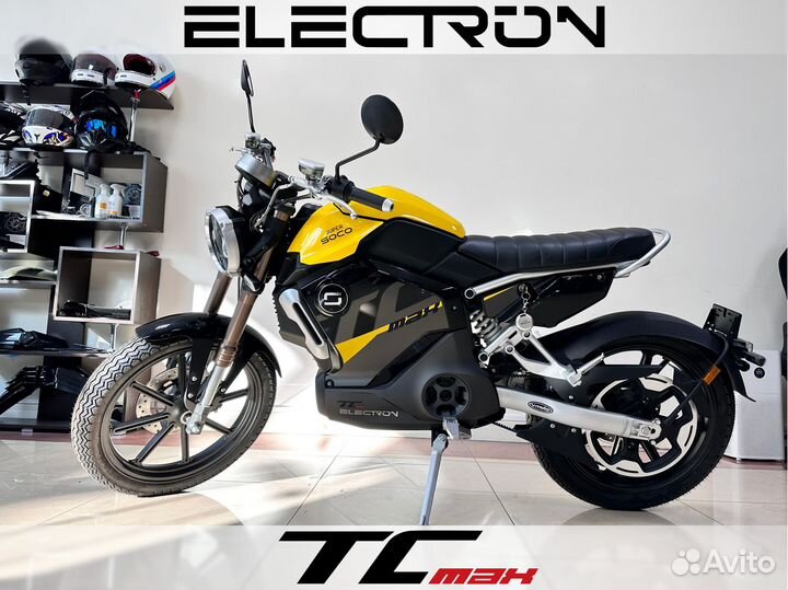 Электромотоцикл Super Soco TC Max