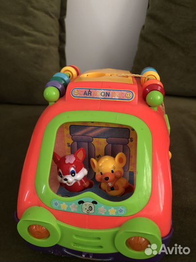 Игрушка автобус развивающая