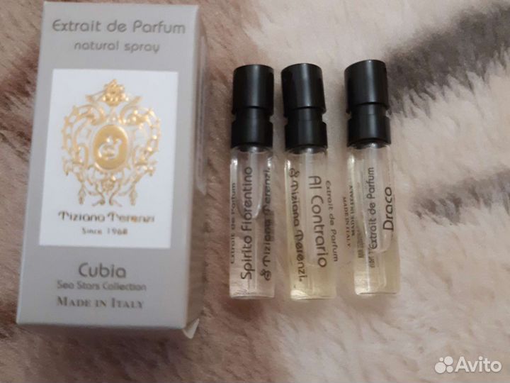 Оригинальные пробники парфюма