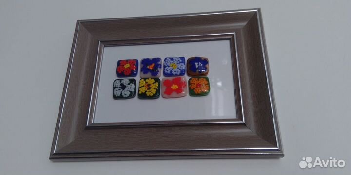 Картина из стекла