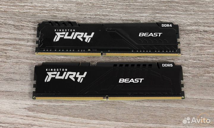 Новая Память озу Kingston Fury DDR5 32GB 5600 мгц