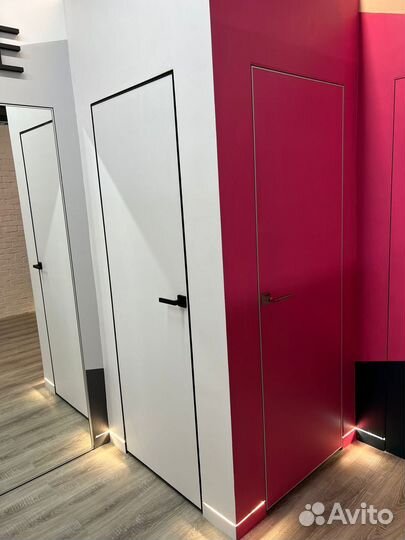 Межкомнатные скрытые двери в наличии и на заказ