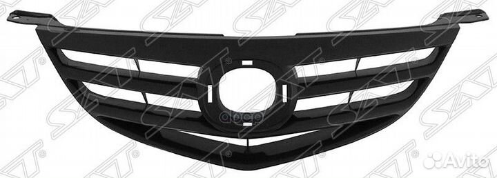 Решетка радиатора mazda 3/axela 03-06 гориз.пол