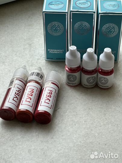 Пигменты для Перманента Губ