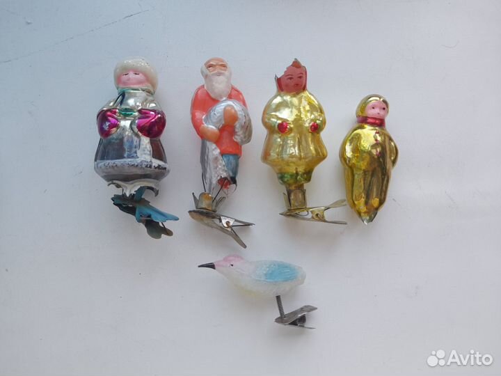 Елочные игрушки СССР в реставрацию