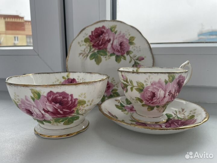 Чайное трио American Beauty Royal Albert