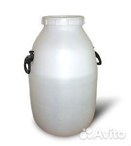 Бочка круглая пластиковая