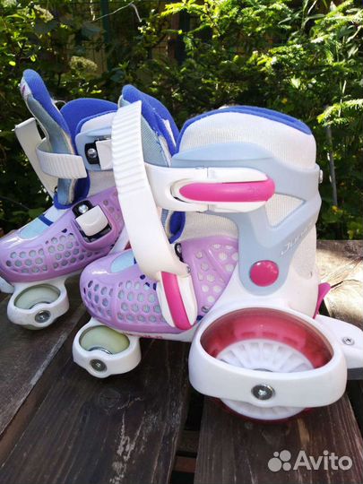 Детские роликовые коньки раздвижные