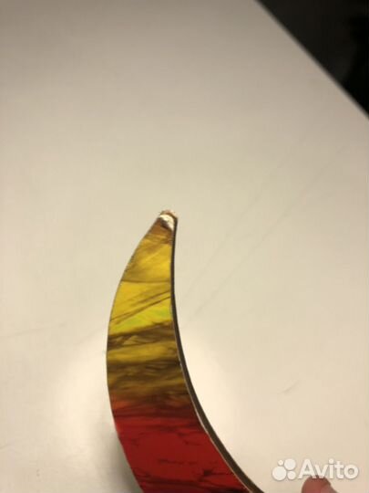 Деревянный нож керамбит