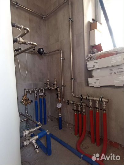 Монтаж отопления, водопровод, водоотведение