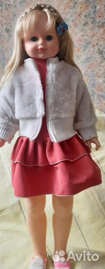 Кукла говорящая 86см и пупс резиновый 30см 3шт