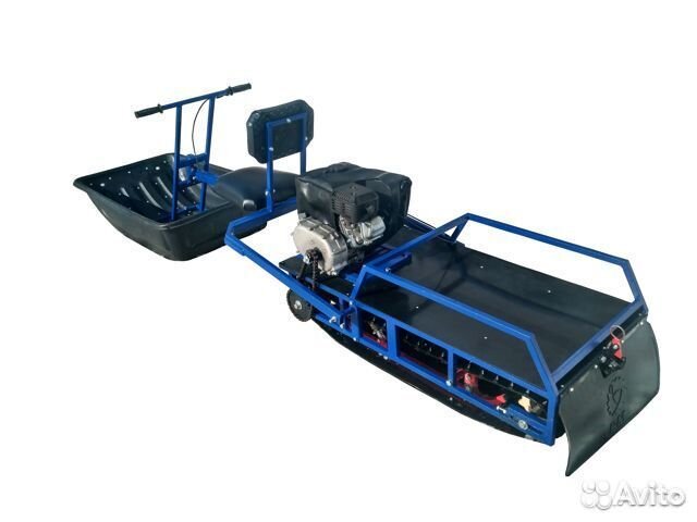 Мотобуксировщик-толкач “альбатрос-XLV8”