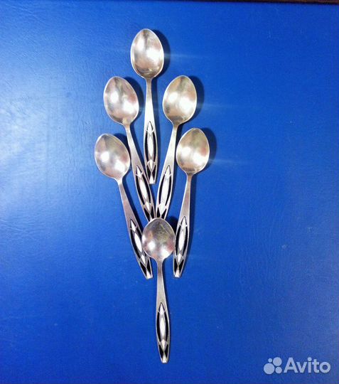 Чайные мельхиоровые ложки