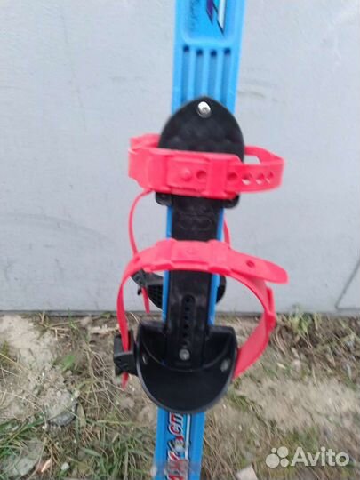 Лыжи детские пластиковые