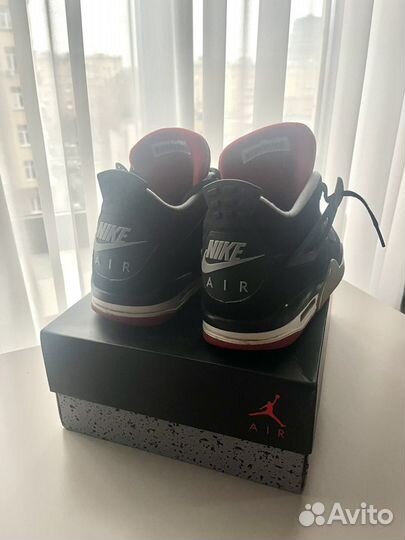 Nike Air Jordan 4 Bred 11.5 us оригинал