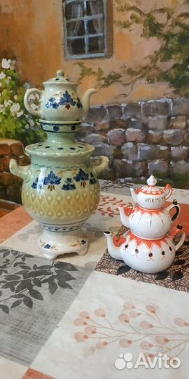 Самовары декоративные СССР