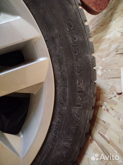 Колеса на toyota camry r17 зимние