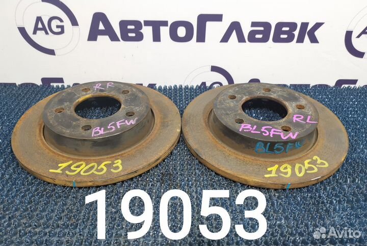 Диски тормозные Mazda Axela