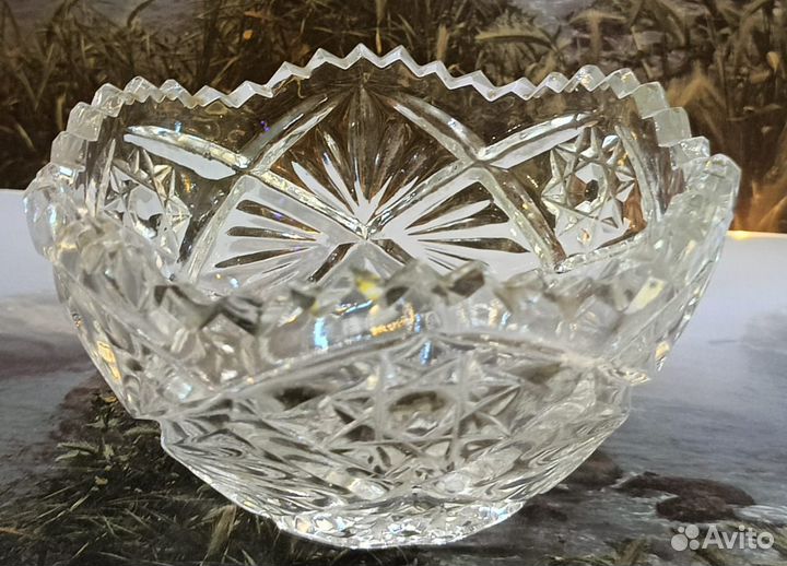 Ваза хрустальная СССР