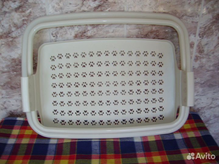 Кошачий туалет (крышка с сеткой без лотка) 33х44см