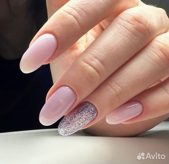 Маникюр Покрытие гель лаком Укрепление Ногти