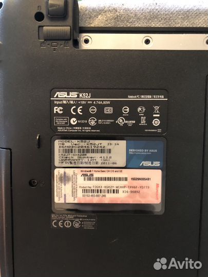 Asus k52j