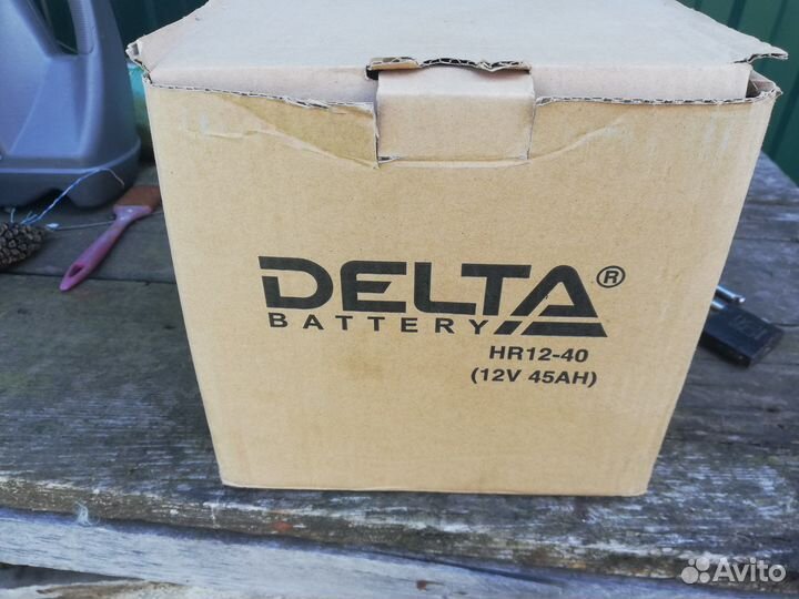 Аккумулятор для ибп Delta HR 12-40 45 Ач- 12 В