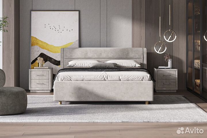 Кровать без п/м 200 х 200 Madrid