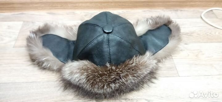 Шапка ушанка мужская натуральная