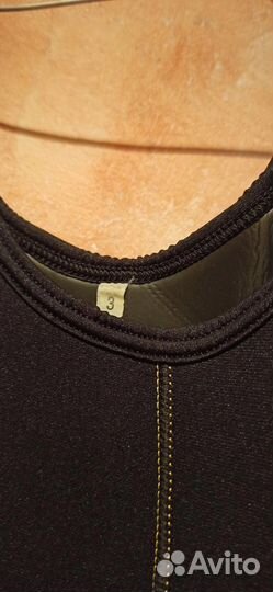 Мокрый гидрокостюм размер 3 175-180