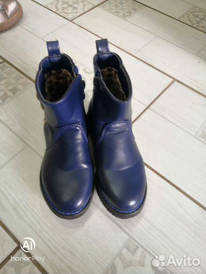 Осенние ботиночки для девочки