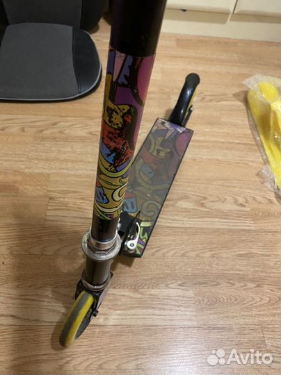 Самокат снегокат детский