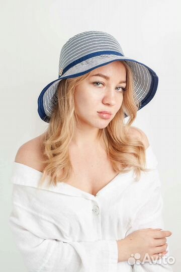 Шляпа складня, женская, пляжная, летняя от солнца
