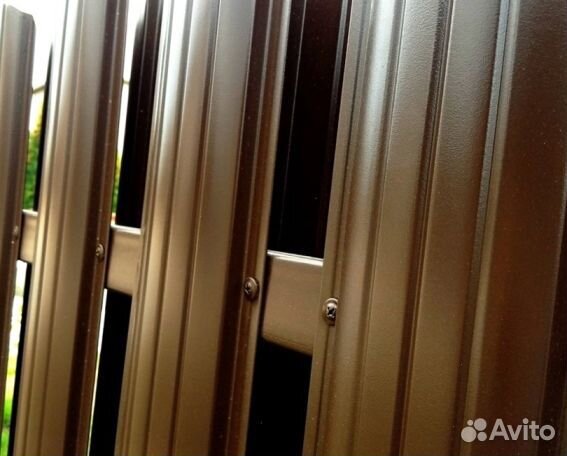 Штакетник металлический, в наличии и под заказ