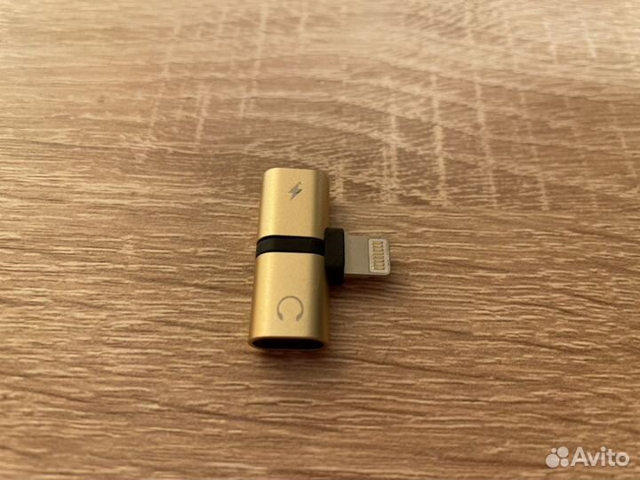 Переходник. 2 в 1 для зарядки адаптер для iPhone