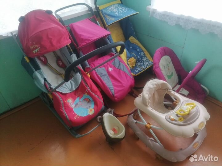 Санки-коляска