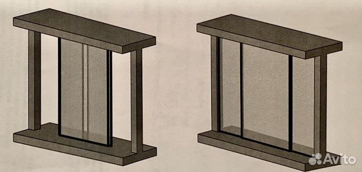 Лофт перегородки