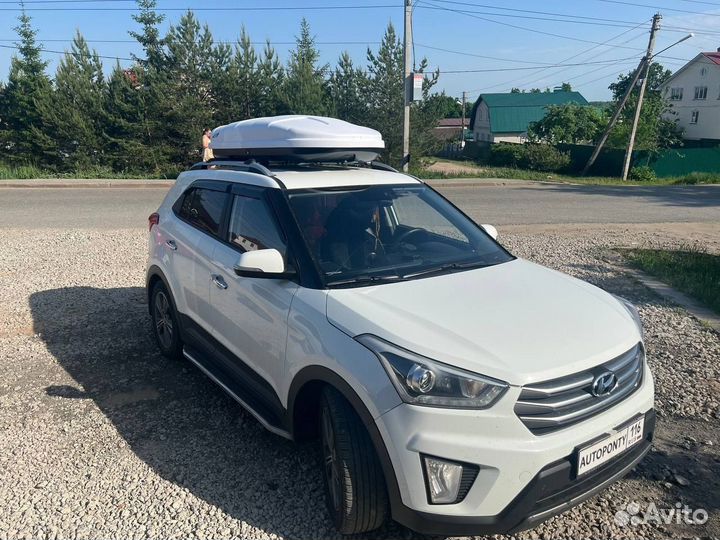 Автобокс Nobu на Хендай Крета 380л