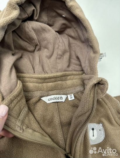 Комбинезон crockid 68 флисовый